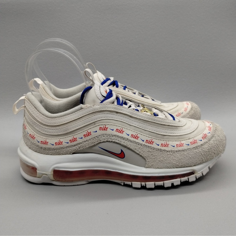 Nike Air Max 97 SE 'First Use' Womens Size 6.5 'Bone Suede' Athletic Sneakers